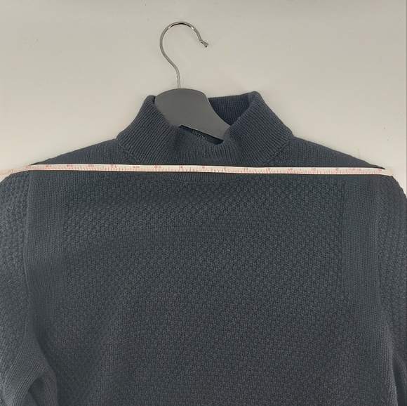Valentino Wool Turtleneck Sweater Size Large Blue - Picture 14 of 14